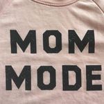 Mom Mode Graphic Pale Pink Sweatshirt Size L Photo 1