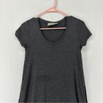 ZARA  Trafaluc Striped Maxi Dress Size S Grey Photo 2