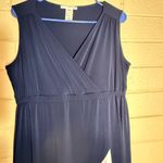 Studio One  Black and Green High Low Dress Photo 1