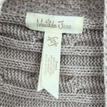 Matilda Jane  tan open front fringe long line sleeveless cardigan sweater vest XS Photo 8