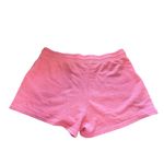 Wildfox  Norah Palm Tree Embroidered Pink Sweatshorts Size L Photo 5