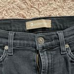 7 For All Mankind Black Flare Cut Jeans Photo 1