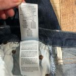 Mother High Waisted Looker Petite Jeans Clean Sweep Dark Wash Size 25 Blue Photo 6