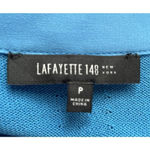 Lafayette 148  New York Light Blue Button‎ Down Cardigan Cotton Viscose Size XS Photo 4