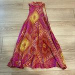 Free People Intimately  Beau Slip Dress Red Pink Yellow Mini Size XS Photo 1