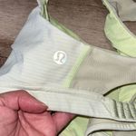 Lululemon ‎ Run: Hook Me Up Bra Wagon Stripe Faded Zap / Faded Zap Size 4 Photo 5