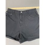 L.A. Blues Vintage Shorts Womens 31x4 Black Denim High Rise Y2K Butterflies Tag 16 Photo 2