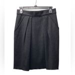 Dolce & Gabbana  virgin wool skirt. Charcoal gray. Size 44. Photo 2