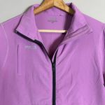 PING Full Zip Lightweight Windbreaker Jacket Womens Medium Purple Thumbhole Golf Photo 4