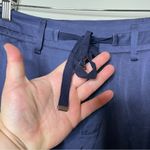 Cami NYC Navy Blue Drawstring Pull On Silk Pants XS Photo 3