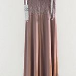 Hayley Paige Occasions Hayley Paige Dress Dusty rose Pink A-Line Gown‎ Formal Dress Size 10 Style 52112 Photo 6
