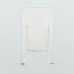 ZARA  ribbed cardigan & tank top Photo 5