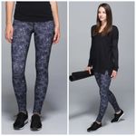 Lululemon Wunder Under Pant Full On Luon Roll Down Rocky Road Sand Dune Size 4 Photo 8