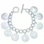Holiday Lane I Love You Silver Charm‎ Bracelet Photo 0