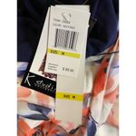 NWT K Studio Collection Maxi Dress MEDIUM Sleeveless Floral Belted Tie Waist Photo 5