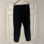 Frank & Eileen Christine Tulip Ankle Sweatpants Triple Fleece Black Lined effect Photo 2