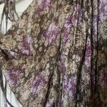 For Love & Lemons  maxi dress NWT oversized sheer sleeves Photo 4