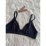 SKIMS  Fits Everybody Triangle Bralette Onyx Size Large Photo 3
