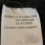 Princess Polly  Black Ruched Long Sleeve Deep V Neck Mini Bodycon Dress Size XS/S Photo 4