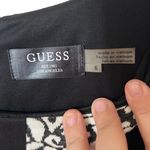 Guess Mori Long Sleeve Bodycon Work Dress Black White Size 6 Office EUC Photo 5