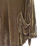 CP Shades Teton Tunic Size XS Brown Velvet Lagenlook Flowy Boho Top Made in USA Photo 10