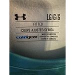 Under Armour  Cold Gear Fitted Fleece Lined Long Sleeve Top Womens Large Tie Dye Photo 3