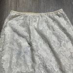 Vanity Fair  Vintage Floral Lace Nylon Slip Skirt Photo 1