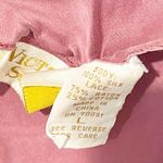 Victoria's Secret  Size Large Gold Label Vintage 100% Silk Slip Flower Bust Photo 2