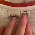 Roxy Orange And White Long Sleeve Dress Photo 3