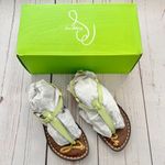 Sam Edelman NIB - - Girls Lime Green Gigi Mini Sandals - Size 12 Photo 1