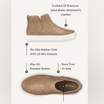 Birdies The Falcon High Top Sneaker in Cafe Au Lait Brown Leather Size 7.5 Photo 1