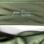 Aerie  Bikini Top Wrap Halter Scoop Green L Photo 2