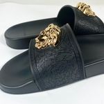 Versace NWB Palazzo Medusa Slide Sandal Black Size 37EU 1004190 DGOM8 KVO41 Photo 7