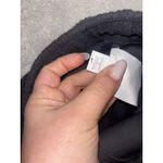 Nike  standard fit fleece pants pants wide leg Xs Gray Sherpa Photo 5