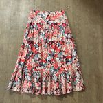 NWT Luna Moon Skirt / Top Set Size XL Floral Print Pink Photo 1