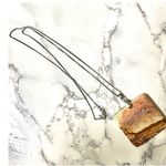 Sterling silver square picture jasper pendant necklace Photo 6