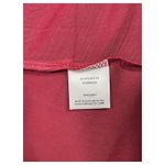 Modcloth  Dress Womens Medium Red Black Striped V Neck Flutter Sleeve Velvet Photo 5