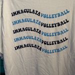 IU Immaculata University Volleyball Port & Company Tee Shirt, 2XL XXL White Photo 3