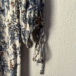 American Eagle  Size S Women’s Tunic Dress Floral Cold Shoulder Long Sleeve Boho Photo 4