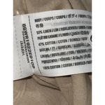 Abercrombie & Fitch  Tan White Linen Wrap Mini Skort Mini Skirt Womens Size Small Photo 3