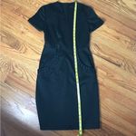 David Meister  Black Short-sleeve Dress Photo 5