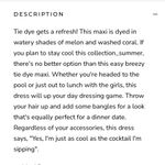 America & Beyond Orange and Pink Reva Tie Dye Maxi Dress Size L Size L Photo 10