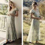 DOEN Ruby Dress Daisy Small Maxi Dress Green Photo 1