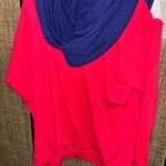 PINK - Victoria's Secret PINK Victoria’s Secret chevron quarter zip hooded sweatshirt size large Photo 2