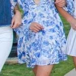 Love Sadie Blue Floral Dress Photo 0