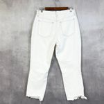 Abercrombie & Fitch Abercrombie High Rise Mom Jeans Womens 29 8S Distressed Raw Indie Sleaze Y2K Photo 3