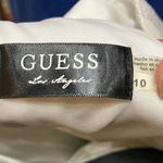 Guess COPY - NWT shimmery white sweetheart dress with back cutouts / size 10 Photo 13