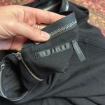 Helmut Lang  BLACK DETAIL CUT OUT ZIPPER SLIT MIDI SKIRT Photo 6