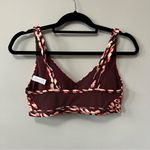 Aerie OFFLINE by  Goals Plunge Sports Bra in Maplewood Size L New Photo 5