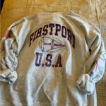 Port Beach Gray Hoodie Size L Photo 3